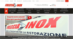 Desktop Screenshot of frecciainox.com